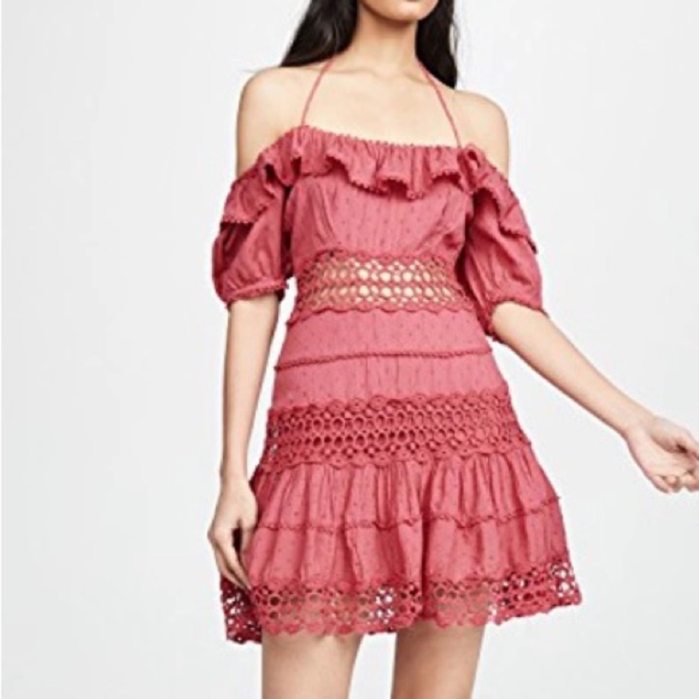 Cruel Intentions crochet mini dress